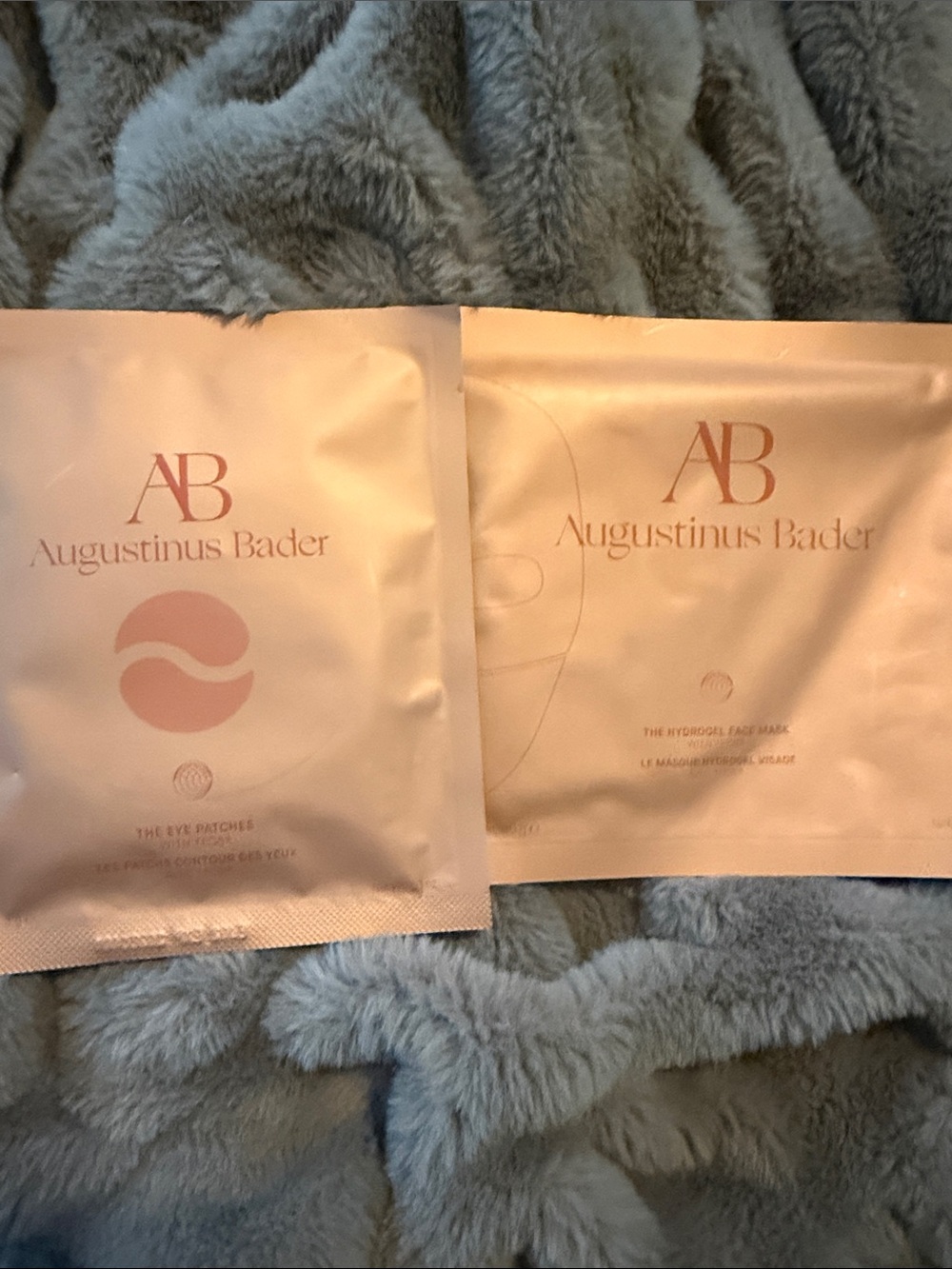 New Augustinus Bader Eye Patches and Hydrogel Face Mask